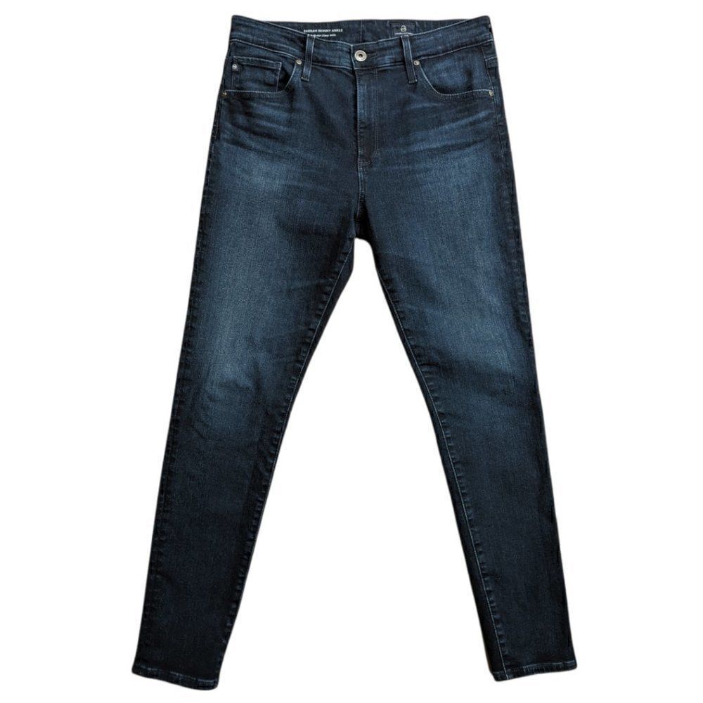 AG Adriano Goldschmied Women's Farrah Skinny Ankle High Rise Jeans Size 29R